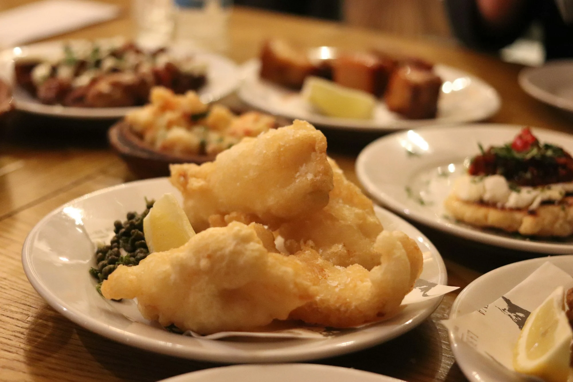 Fish and chips plated at a takeaway shop, takeaway shop insurance Melbourne